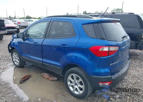 2021 Ford Ecosport Se z USA, uszkodzony, nr VIN MAJ6S3GLXMC427038